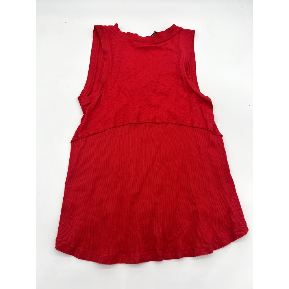 Bobi Los Angeles Red Tank Top - Picture 7 of 7